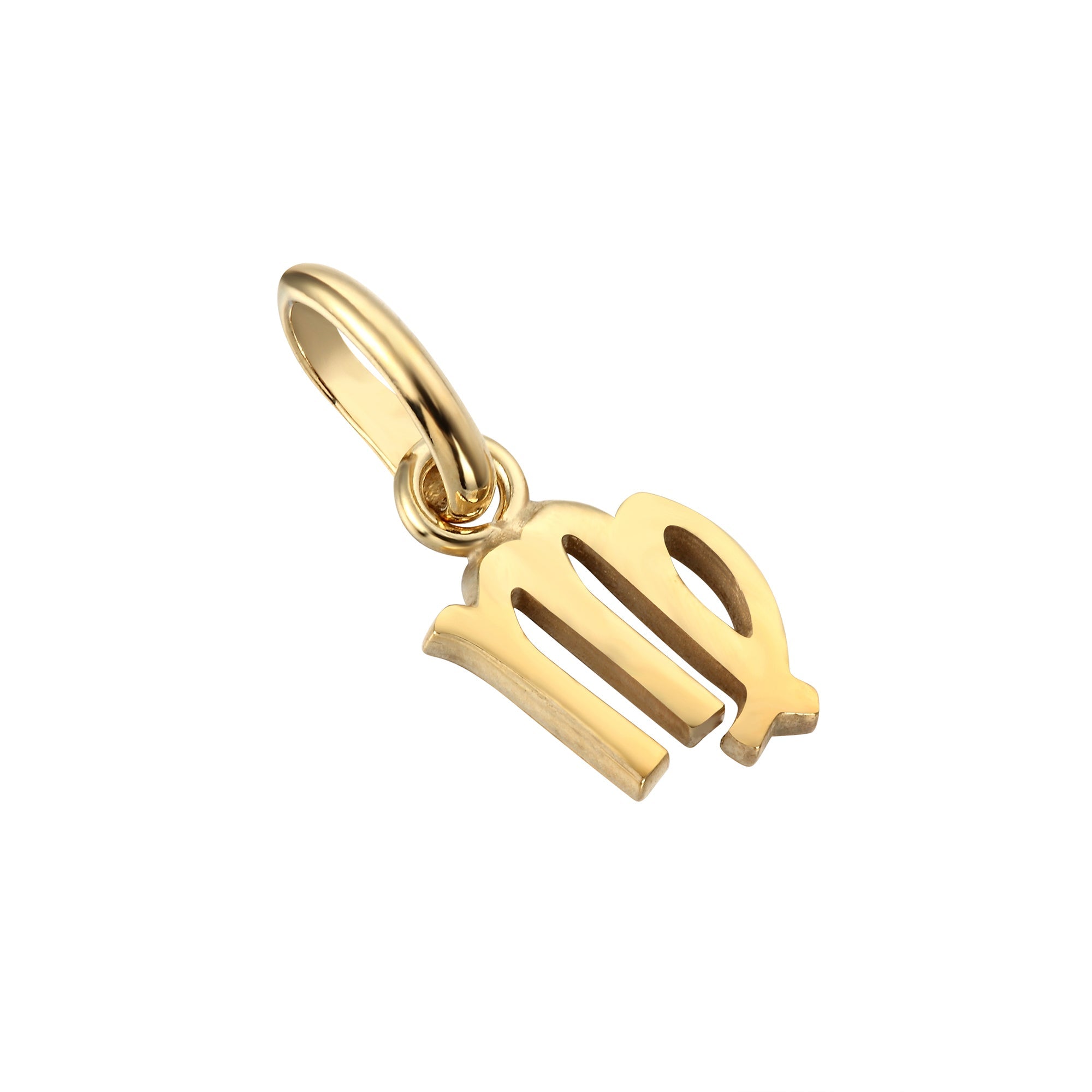 18ct Gold Plated Zodiac Symbol Charm