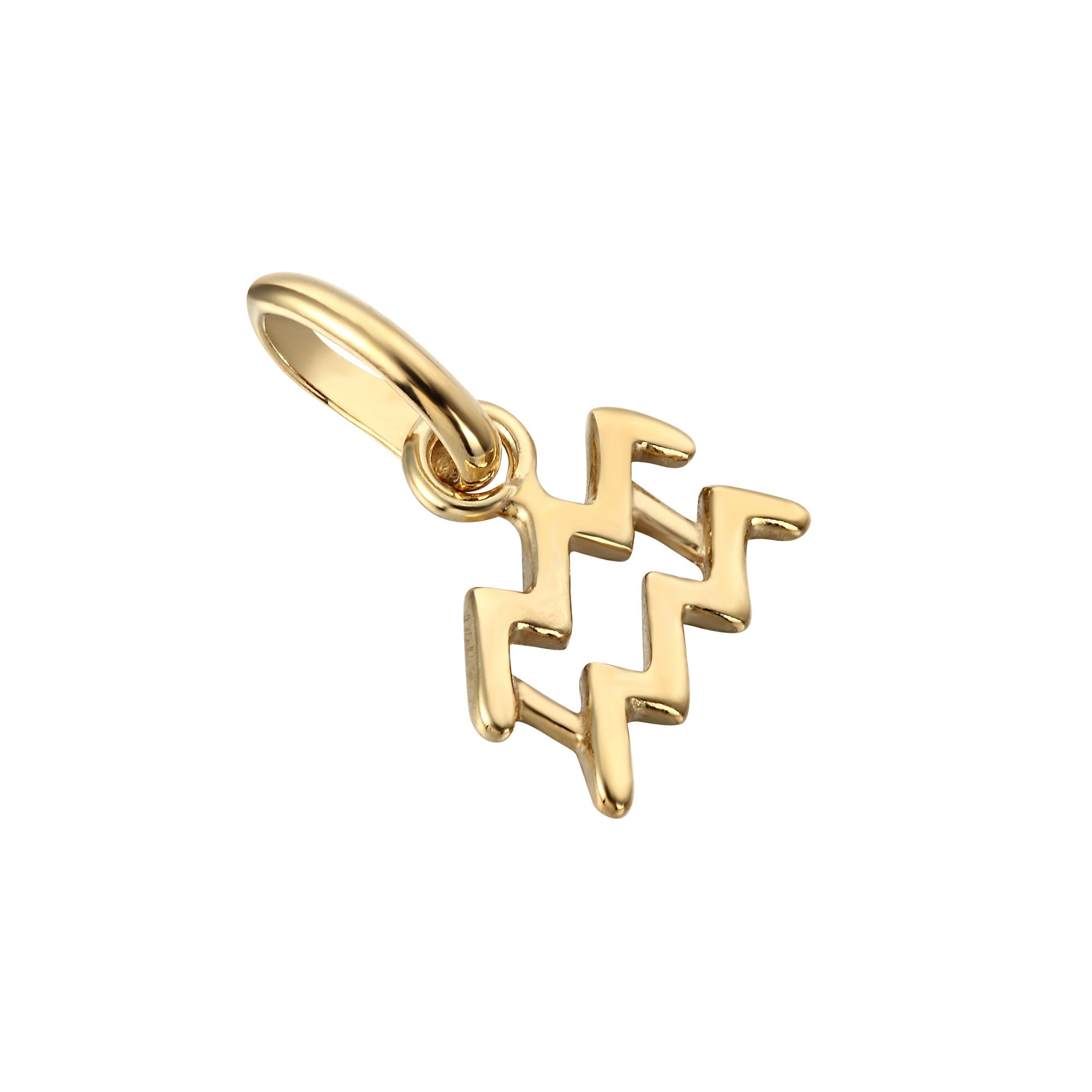 18ct Gold Plated Zodiac Symbol Charm