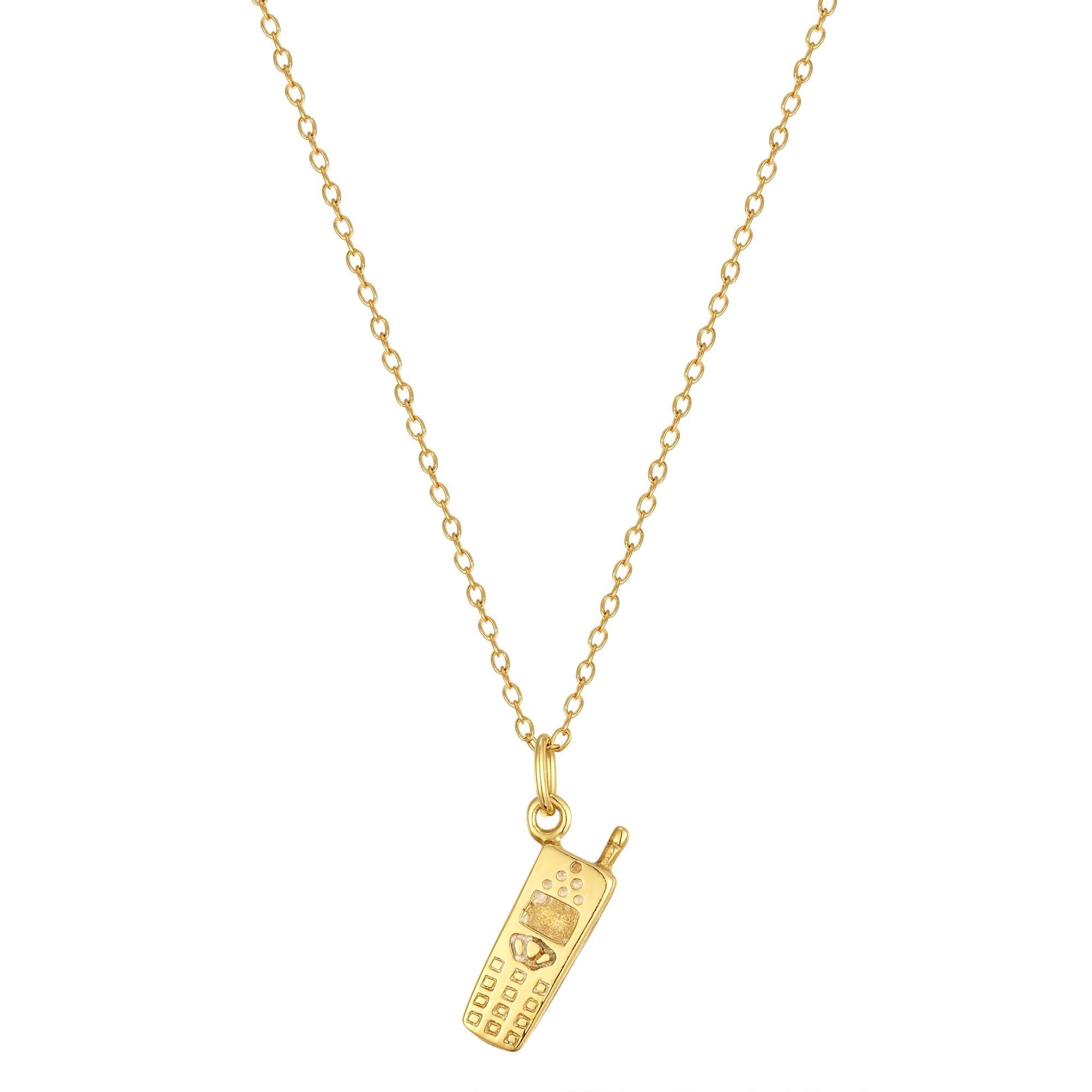 Y2K phone charm - seol gold