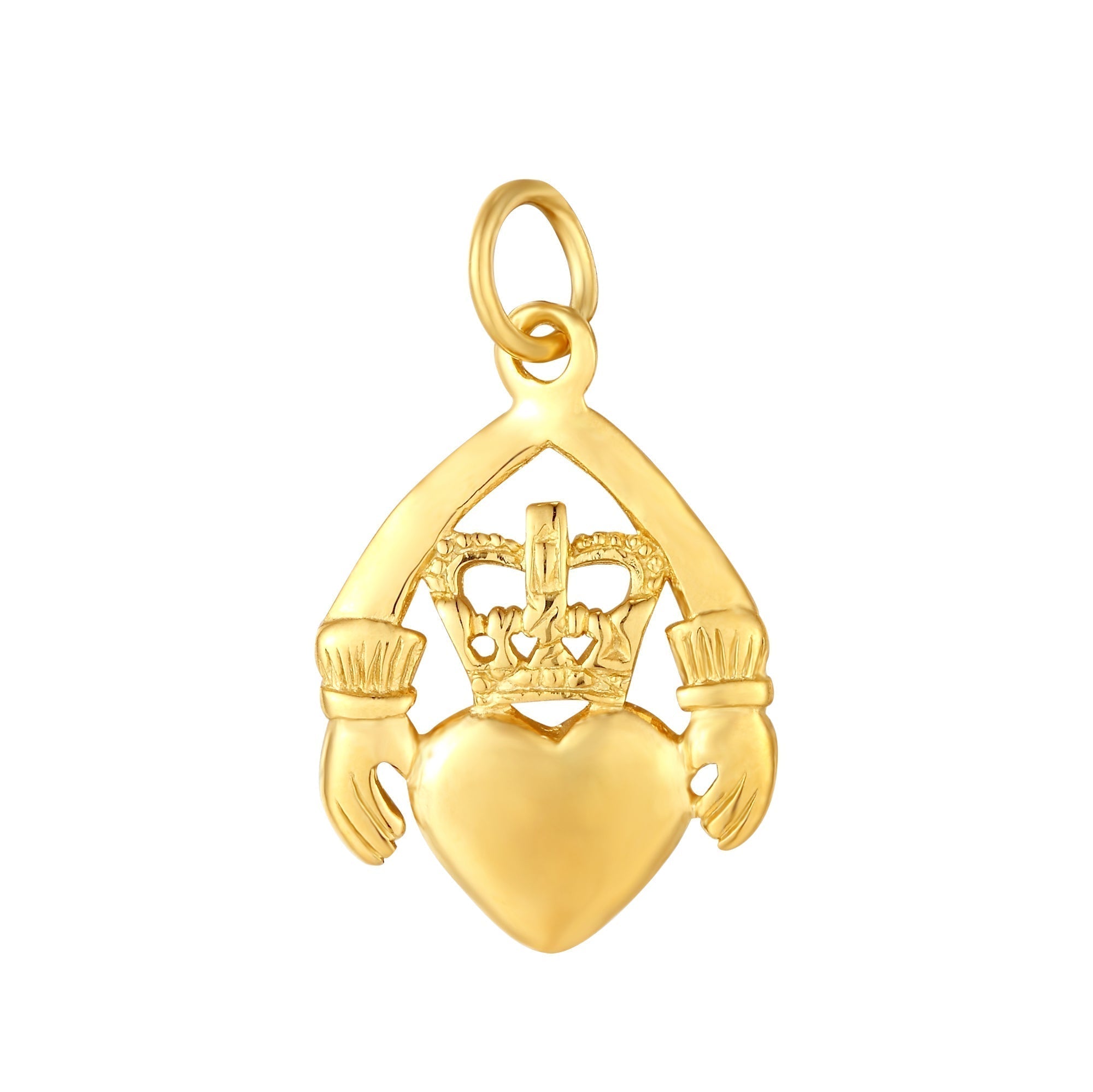 gold claddagh - seolgold