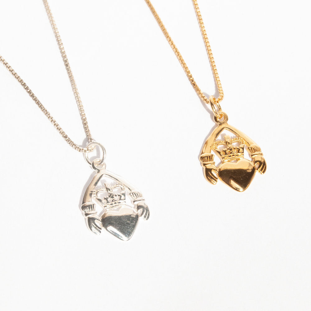Claddagh Pendant - seol-gold