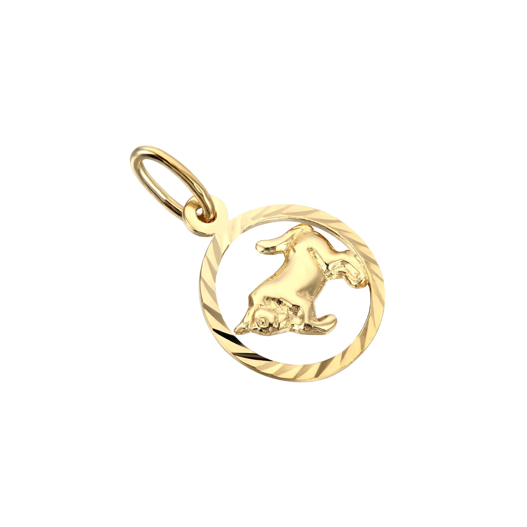 18ct Gold Plated Zodiac Sign Pendant