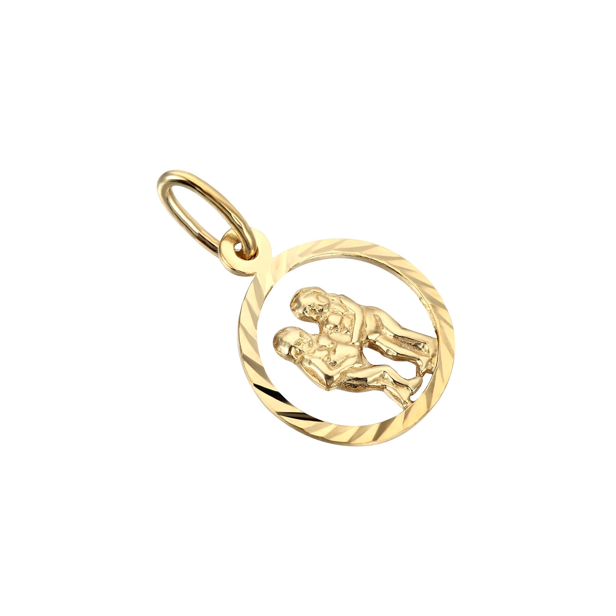 18ct Gold Plated Zodiac Sign Pendant
