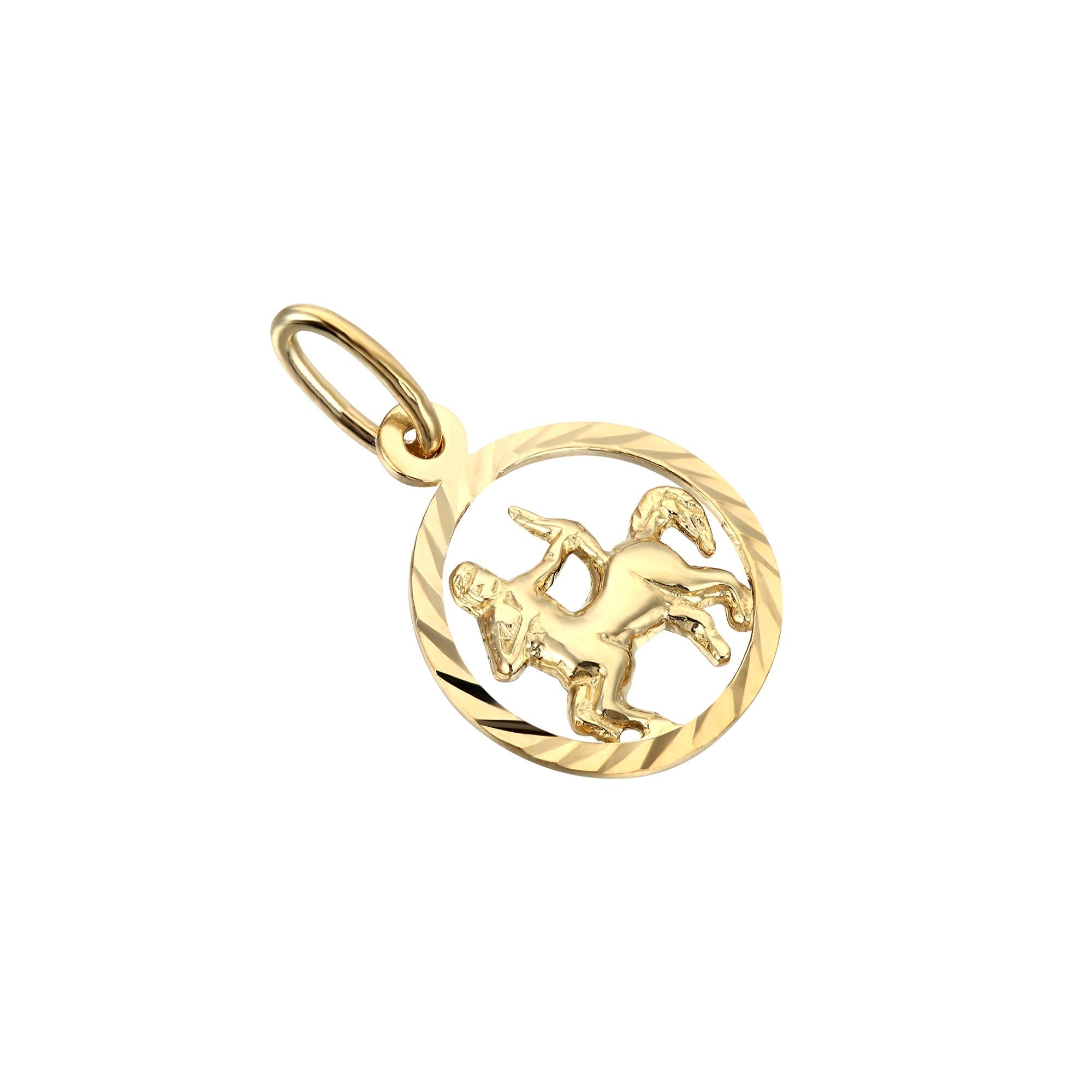 18ct Gold Plated Zodiac Sign Pendant