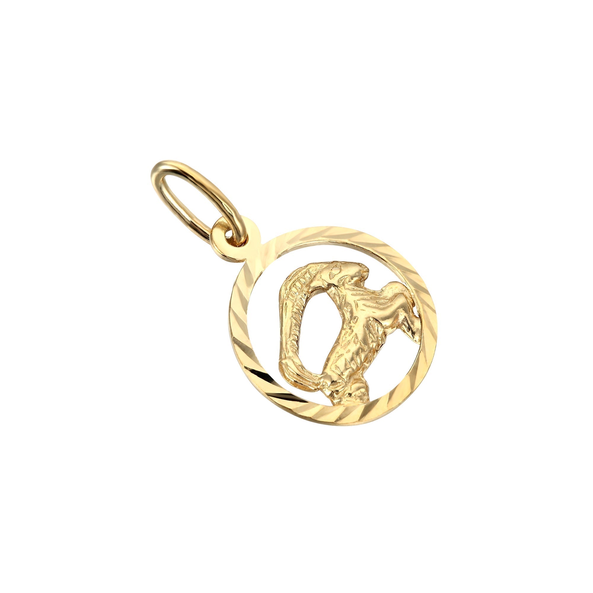 18ct Gold Plated Zodiac Sign Pendant