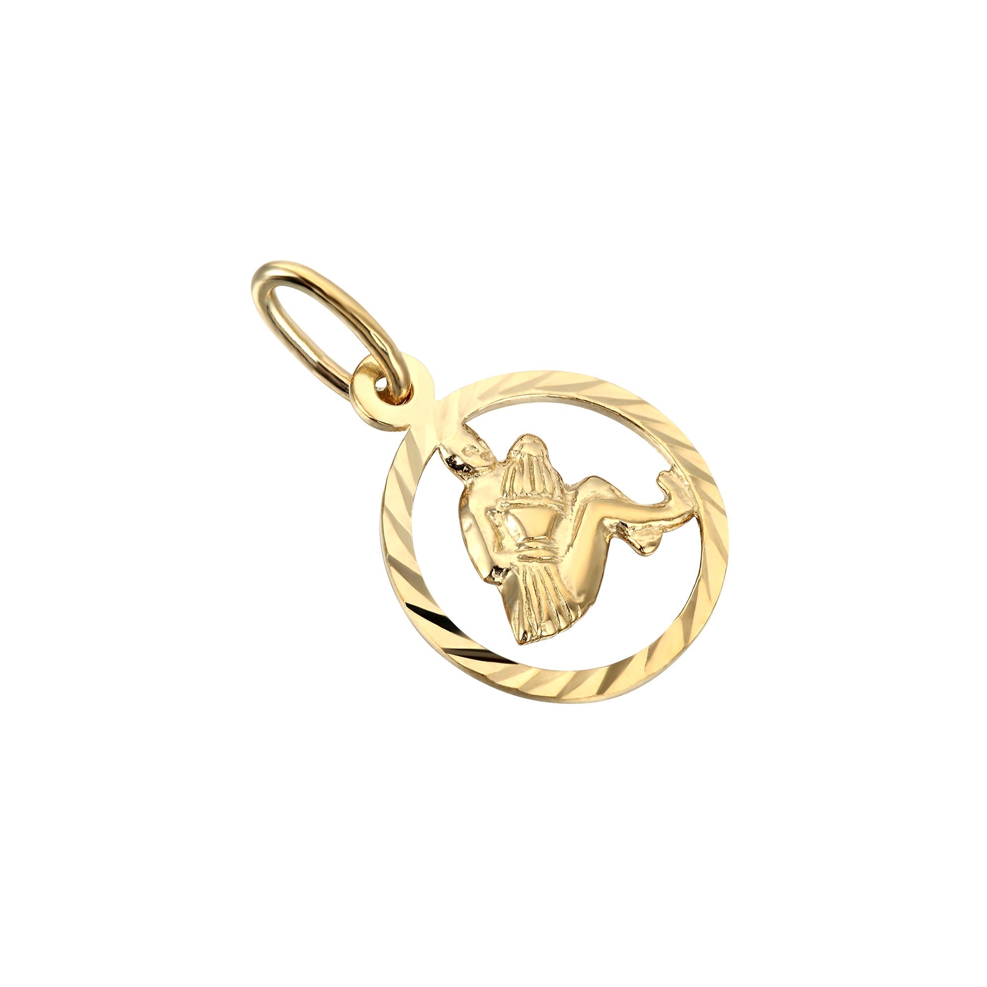 18ct Gold Plated Zodiac Sign Pendant