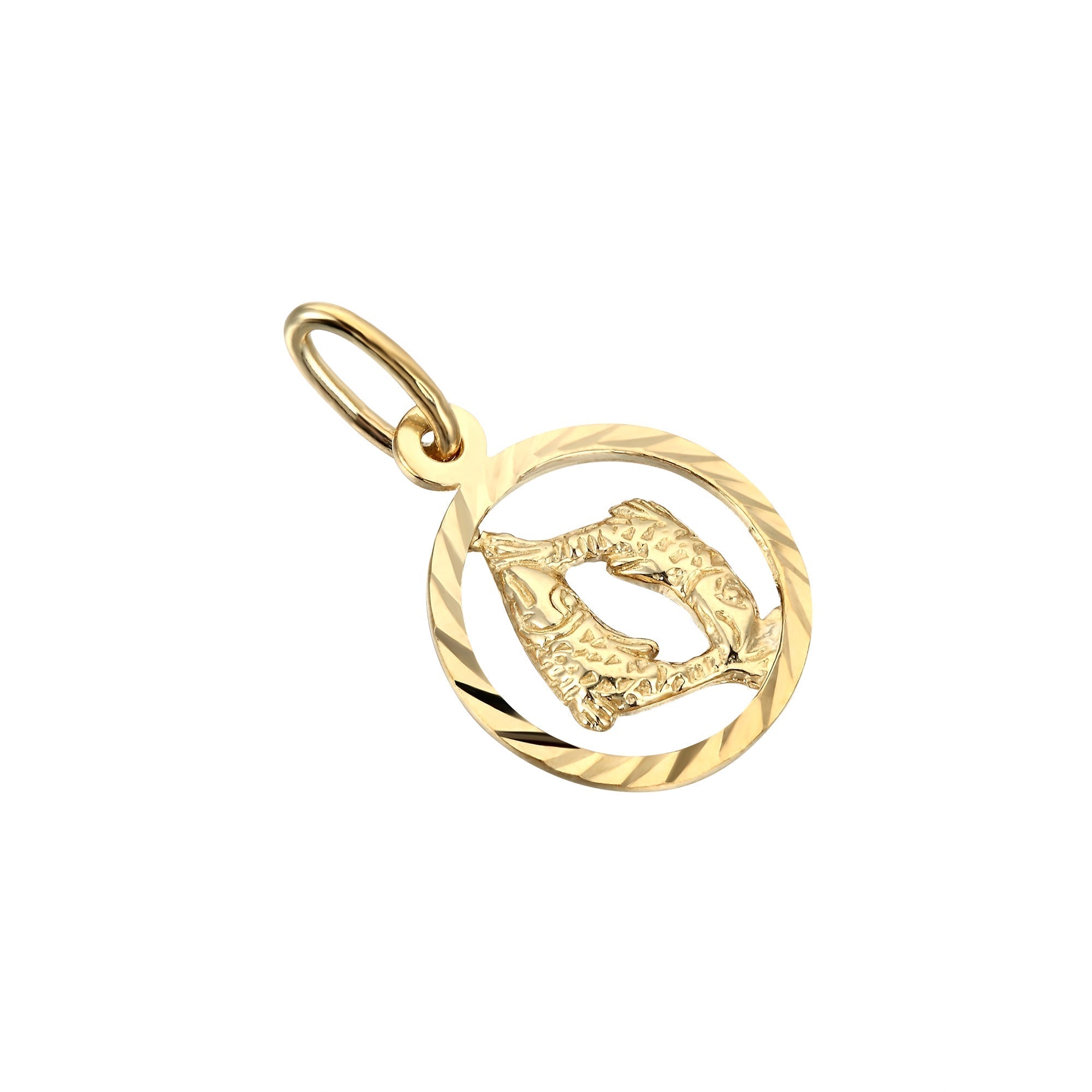 18ct Gold Plated Zodiac Sign Pendant