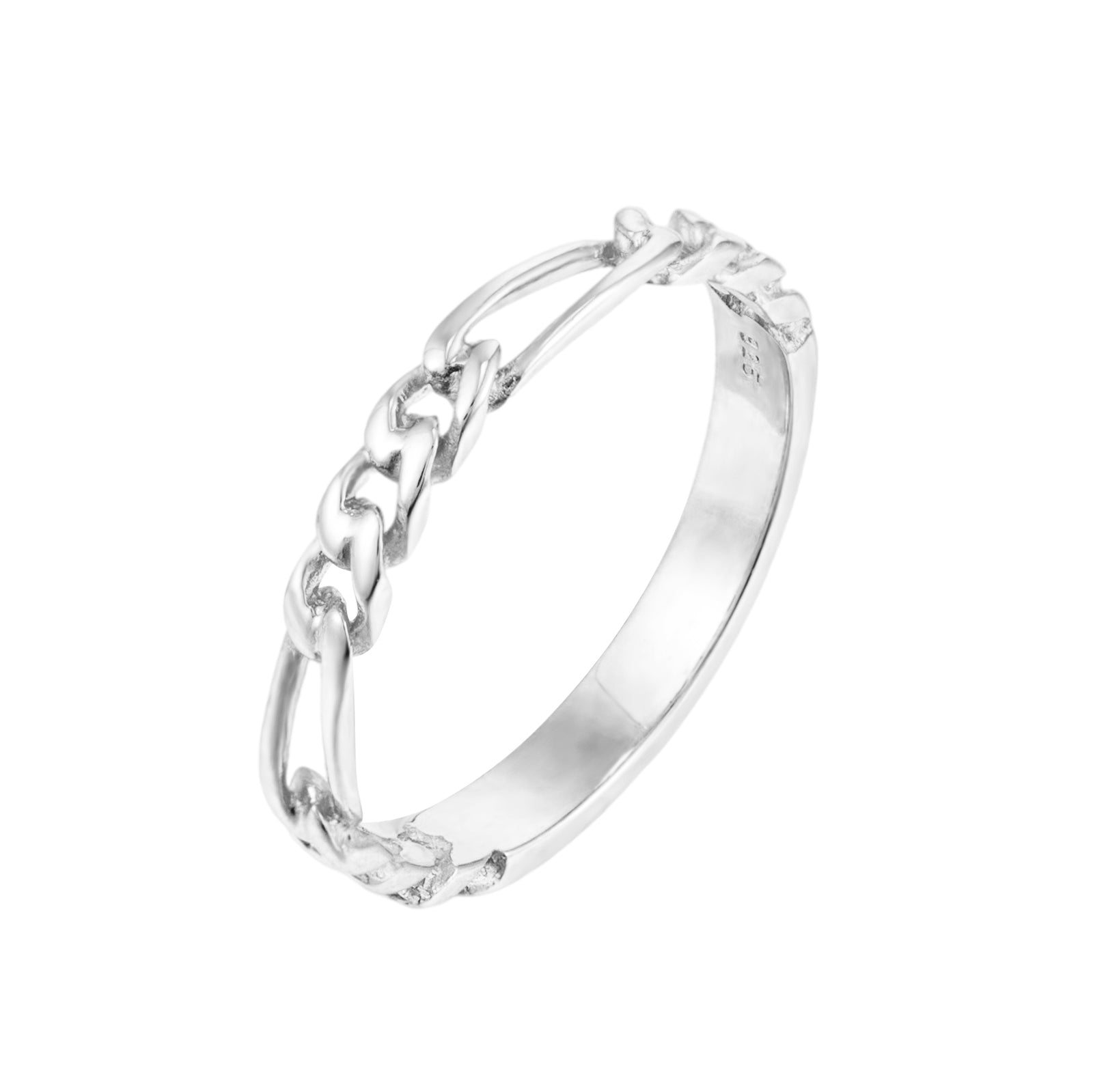 silver - chain ring - seolgold
