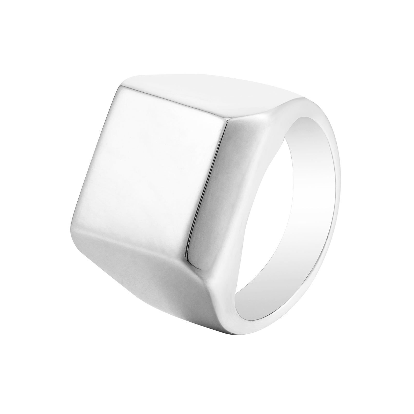 Seol Gold - Dome Square Signet Ring