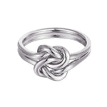 Sterling Silver Twisted Knot Ring
