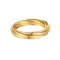 Fine Russian Wedding Band Ring - seol-gold