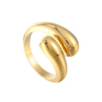 gold chunky ring - seolgold