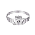 Sterling Silver Claddagh Ring (Mens)