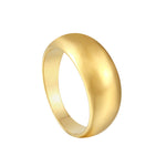 thick gold ring - seolgold