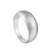 silver domed ring - seolgold