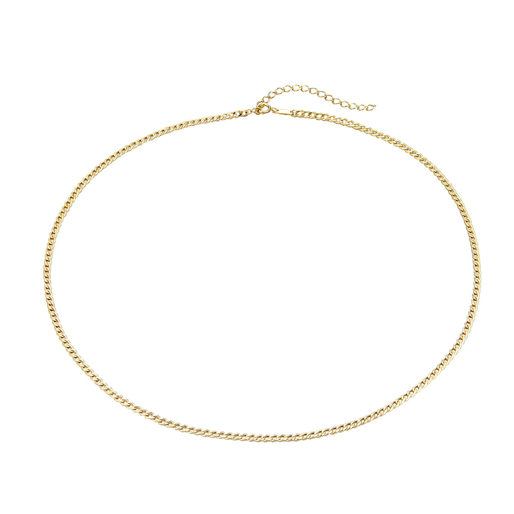 9ct Solid Gold Curb Chain - seolgold