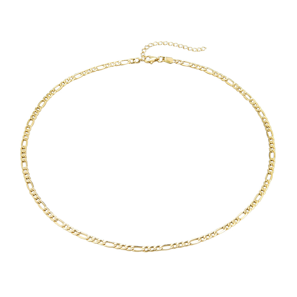9ct Solid Gold Figaro Chain - seolgold