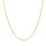 9ct Solid Gold Fine Mariner Chain Necklace - seolgold