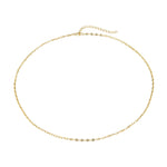 9ct Solid Gold Fine Mariner Chain - seolgold