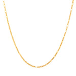 9ct gold link chain necklace - seolgold