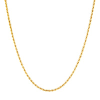 gold rope chain - seolgold