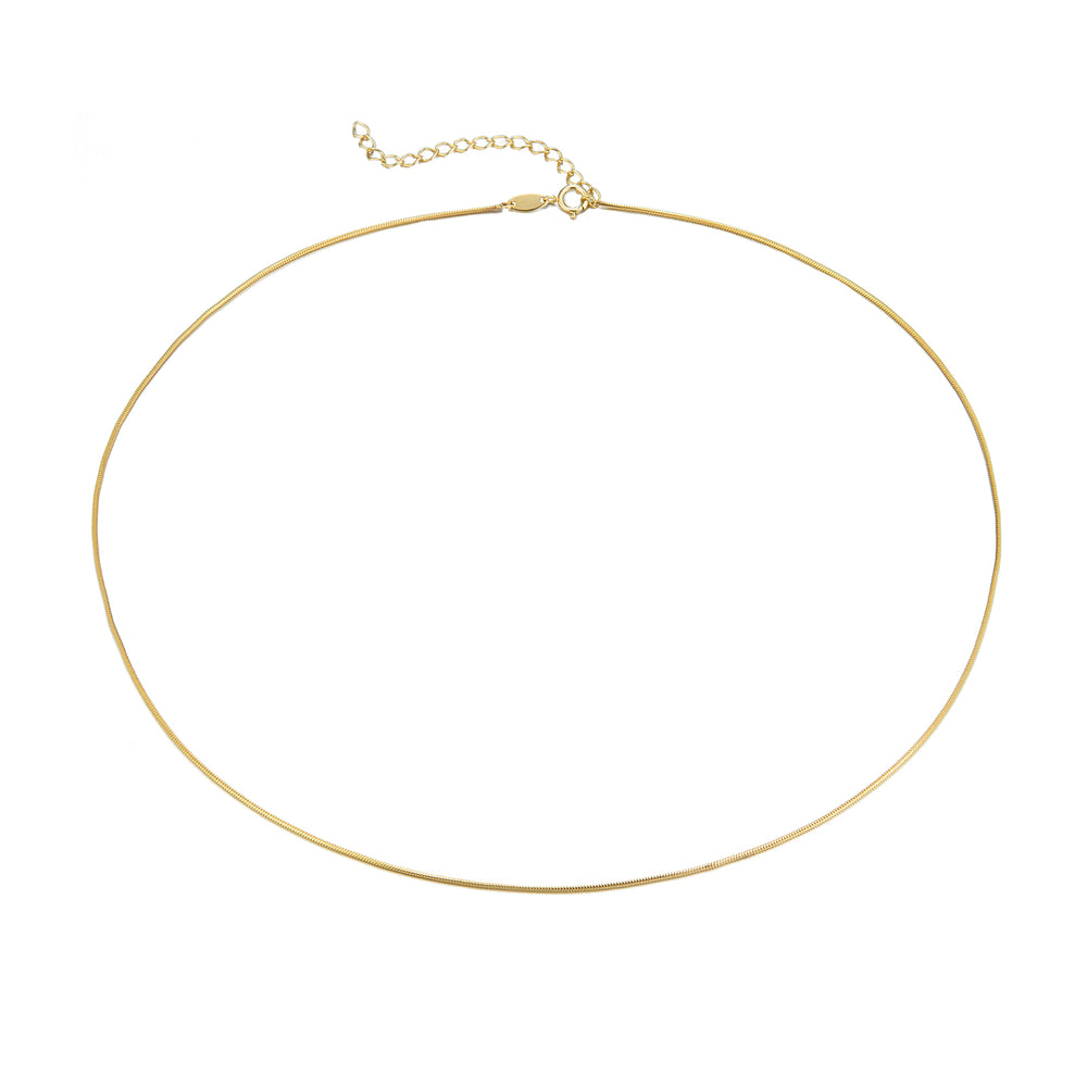 9ct Solid Gold Snake Chain - seolgold