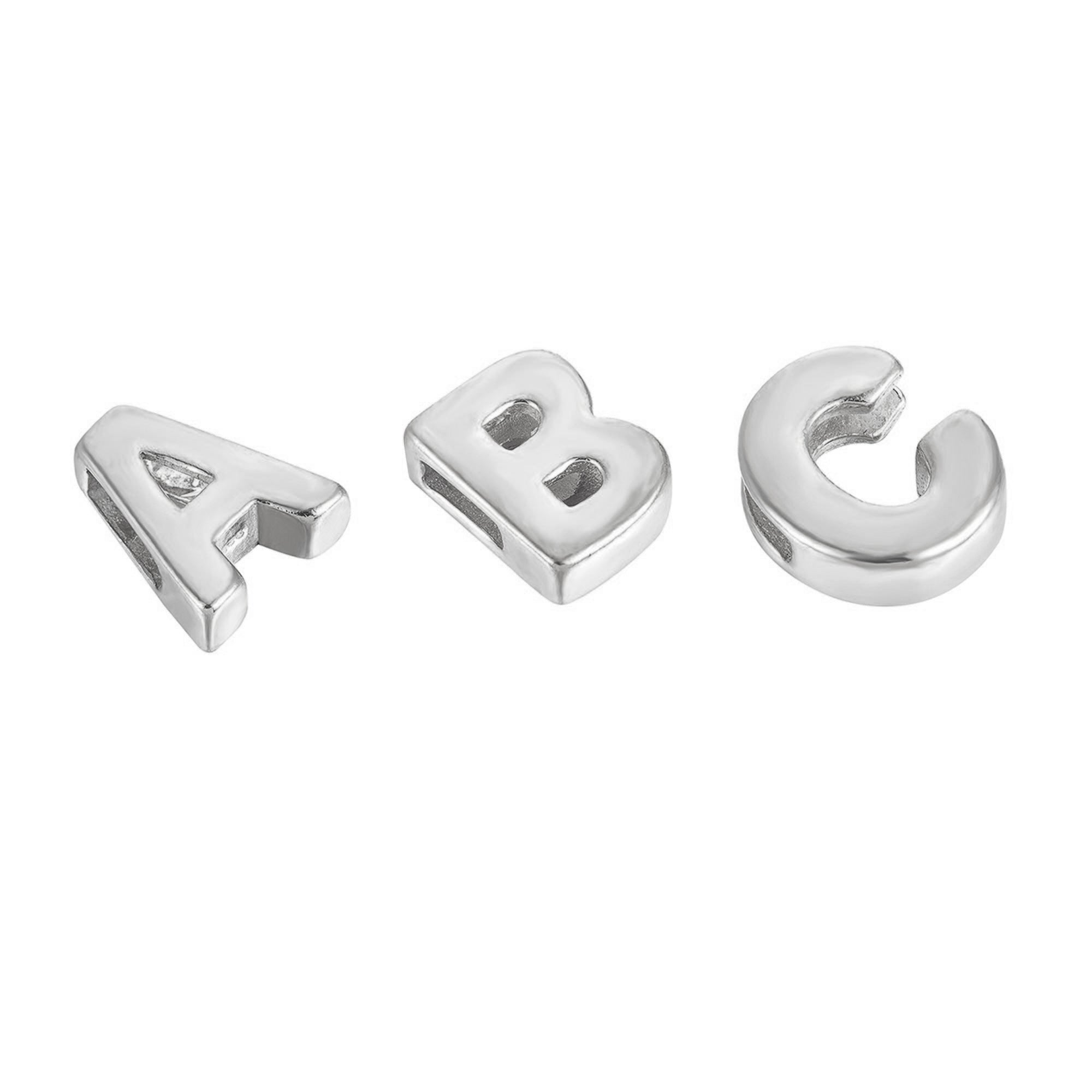 silver slider beads - seolgold