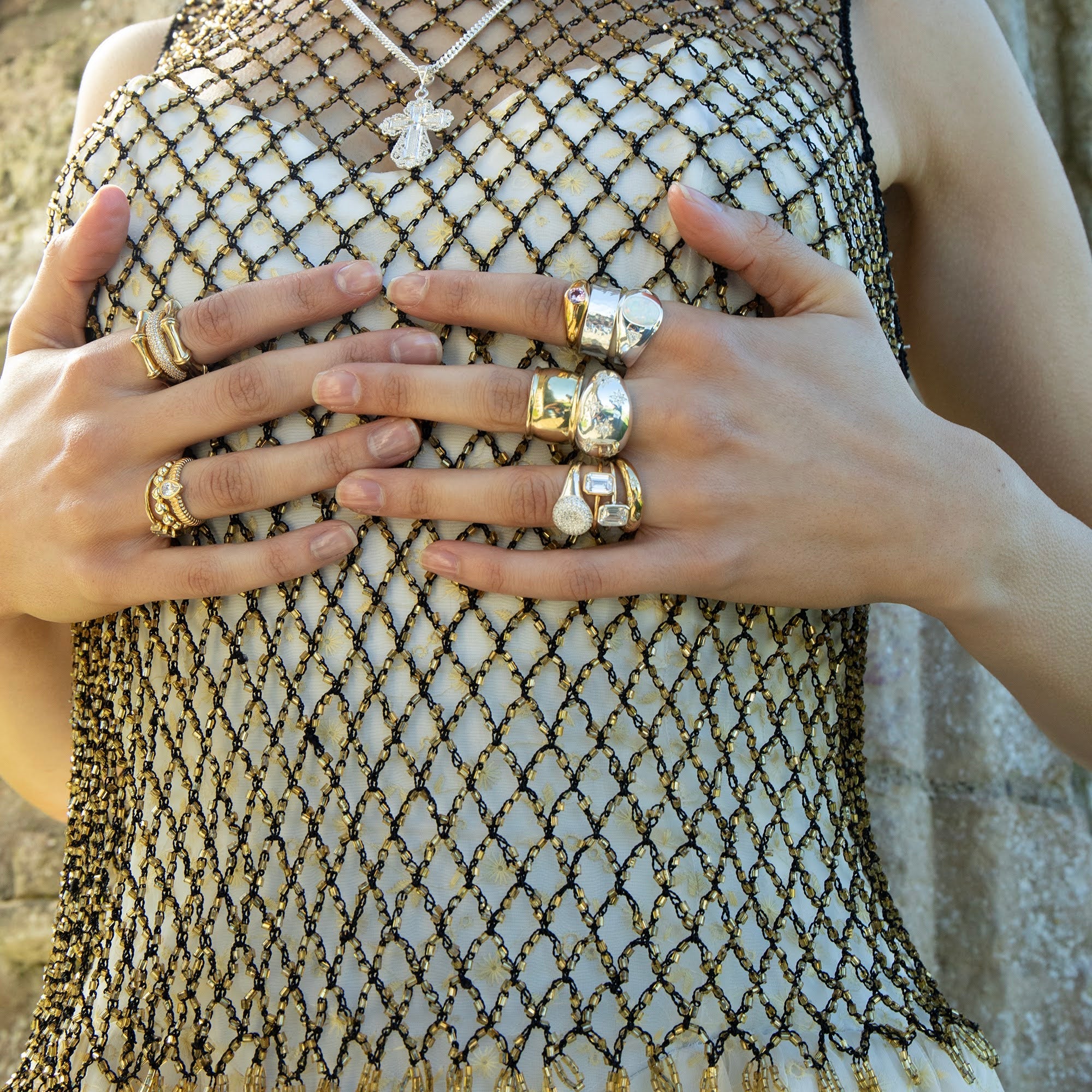 Seol Gold - CZ Baguette Ring