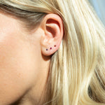 amethyst - earring - seolgold