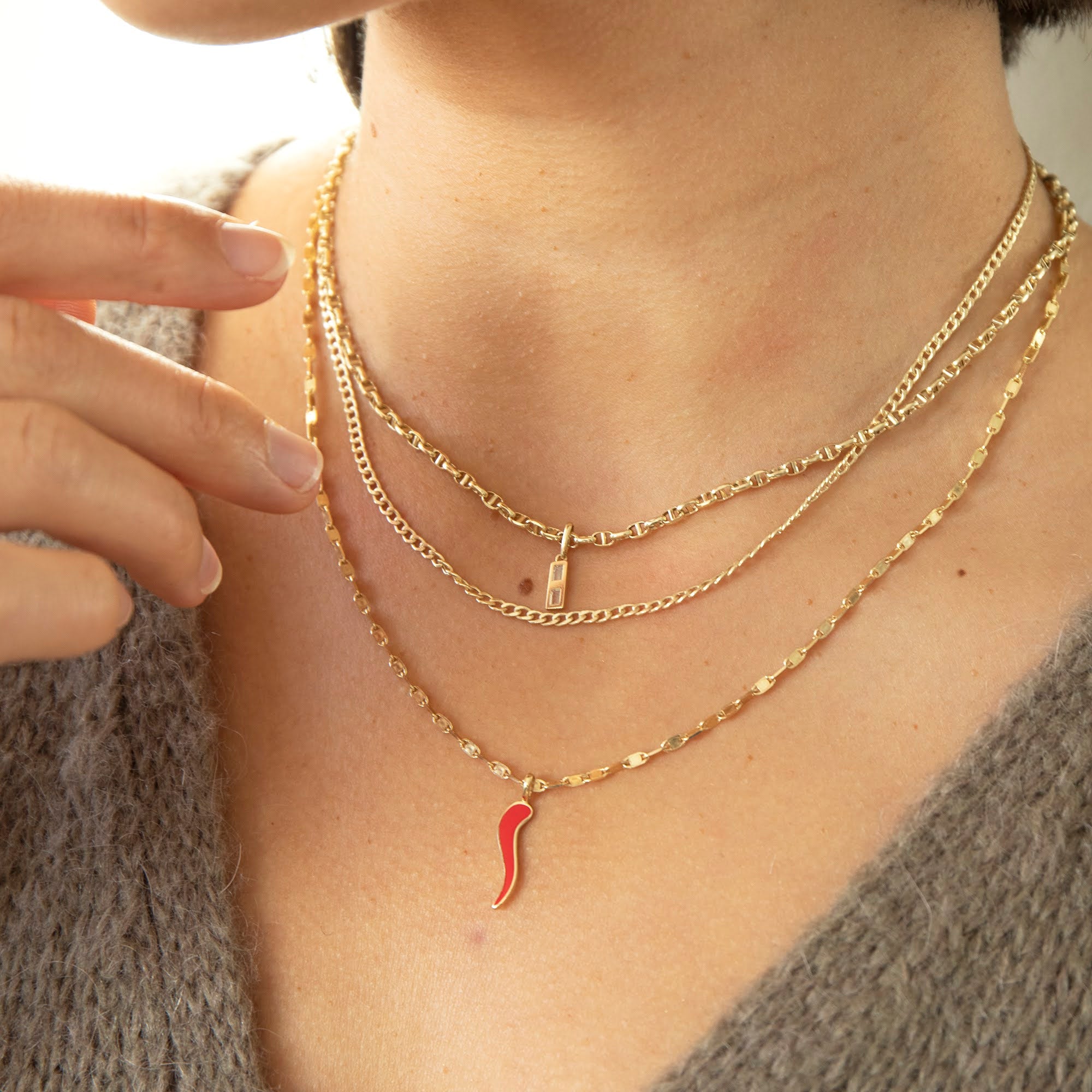 9ct gold pendant - seolgold