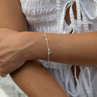 Sterling Silver - Luck Charm Bracelet - seolgold