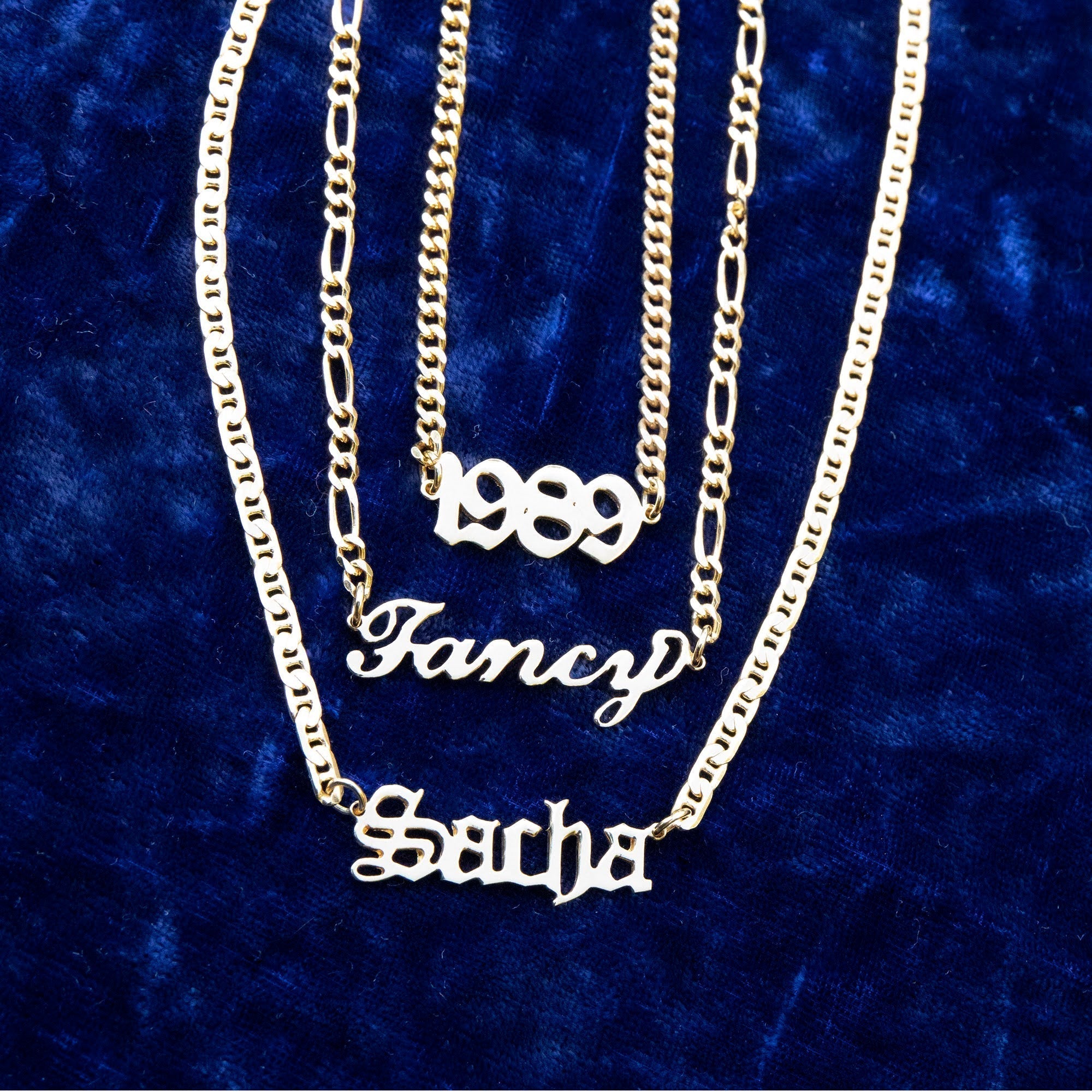 name necklace - seol gold