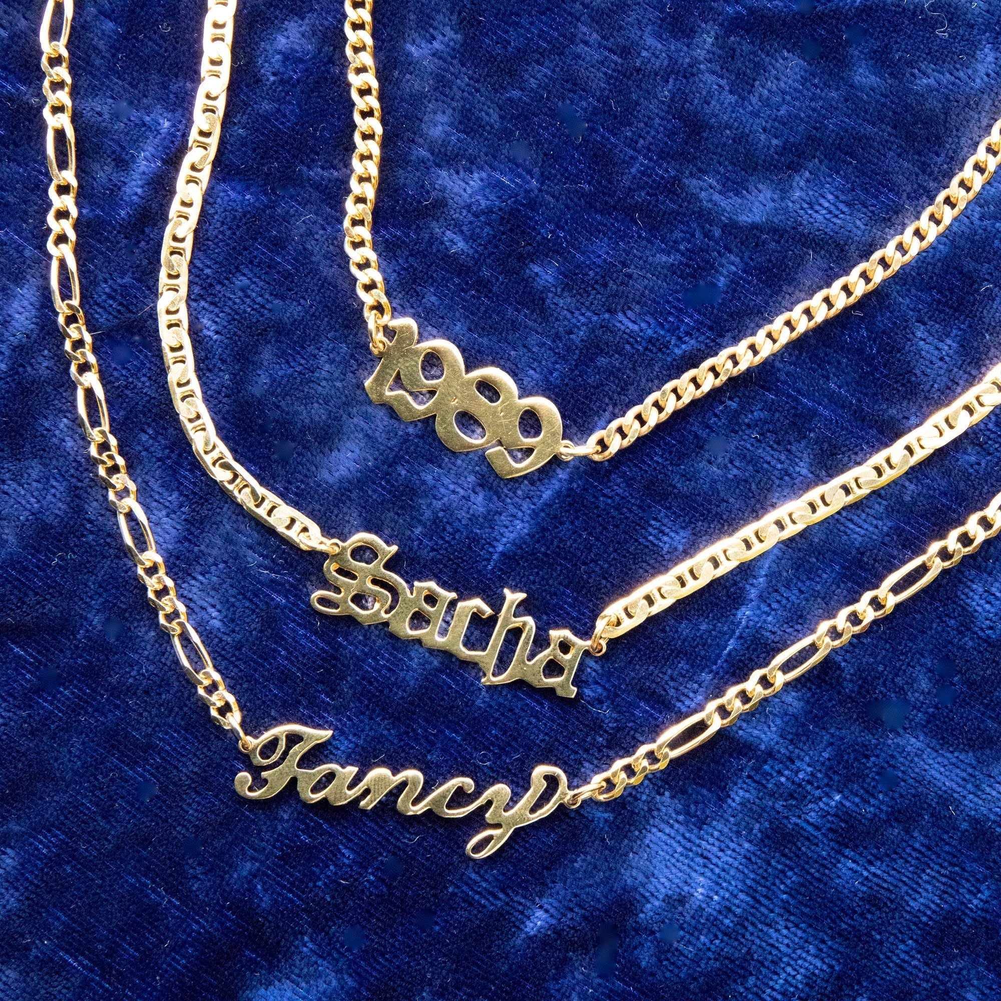 name necklace - seol gold