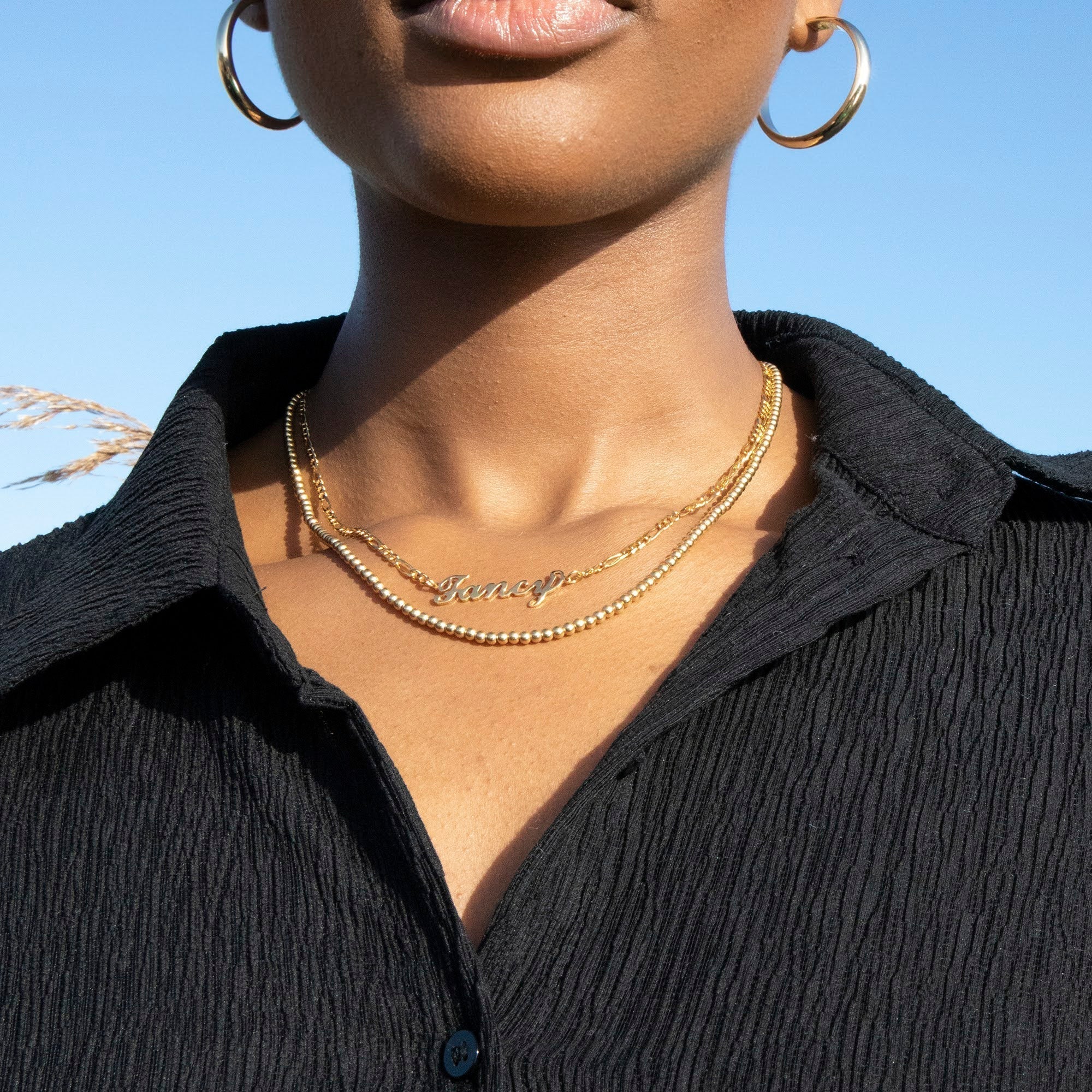 carrie necklace - seol gold
