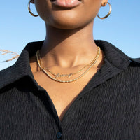carrie necklace - seol gold