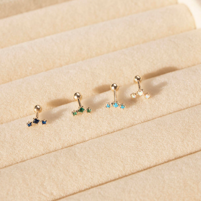 9ct Solid Gold labret - seol gold