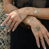 gold amethyst ring - seolgold