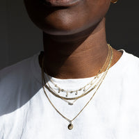 gold chain necklaces - seolgold