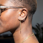9ct Solid Gold hoop earrings - seol-gold