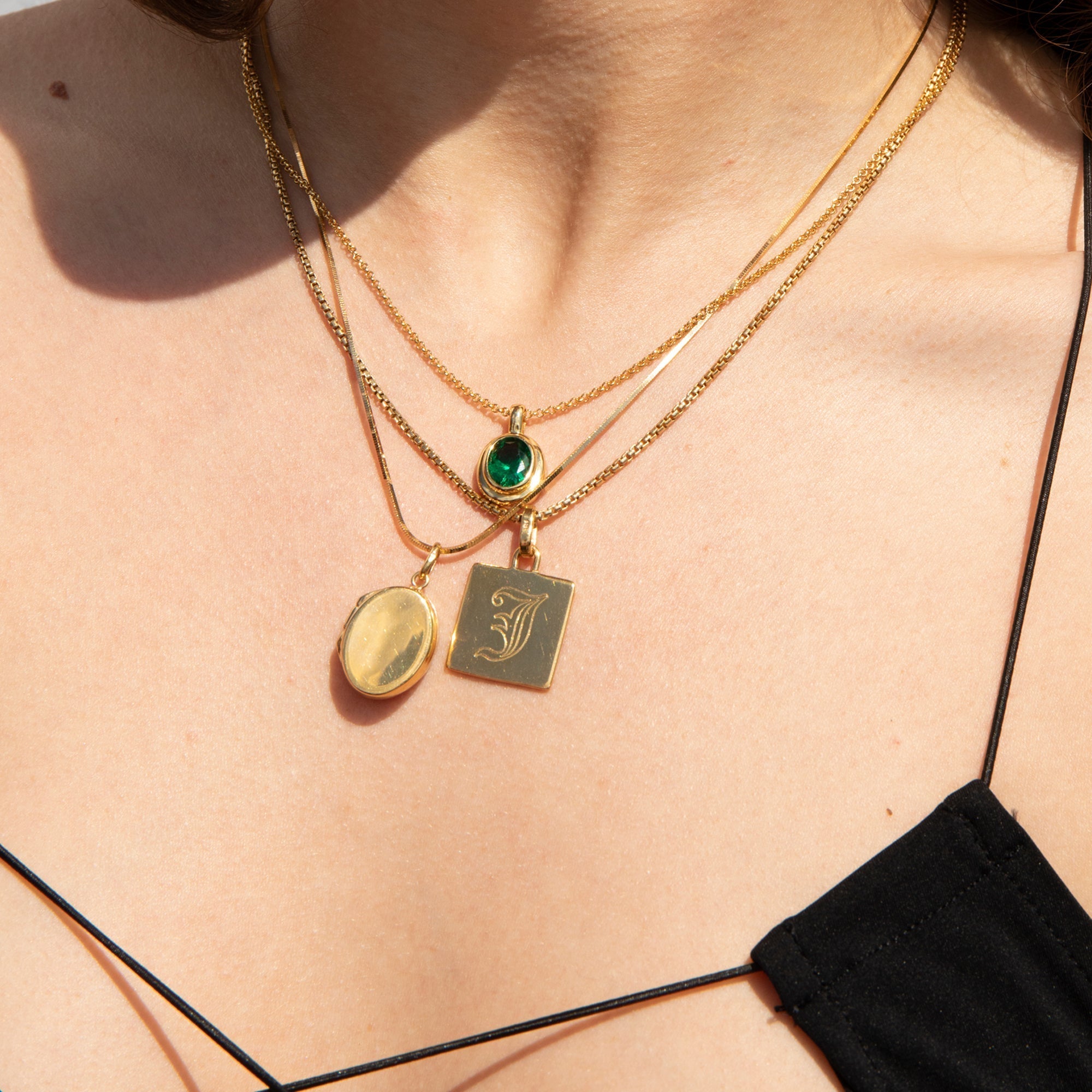 gold necklace - seolgold