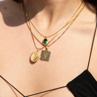 gold necklace - seolgold
