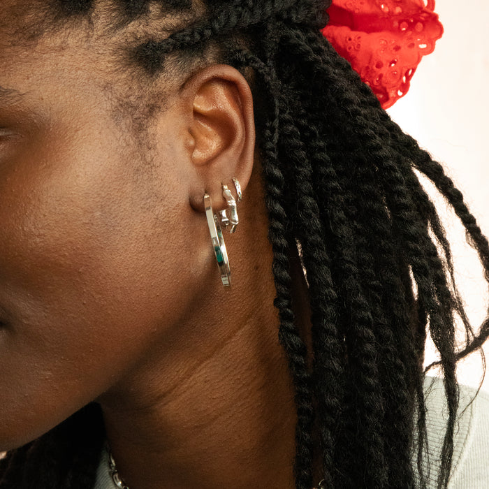 third lobe earring - seolgold