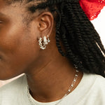 silver star earring - seolgold