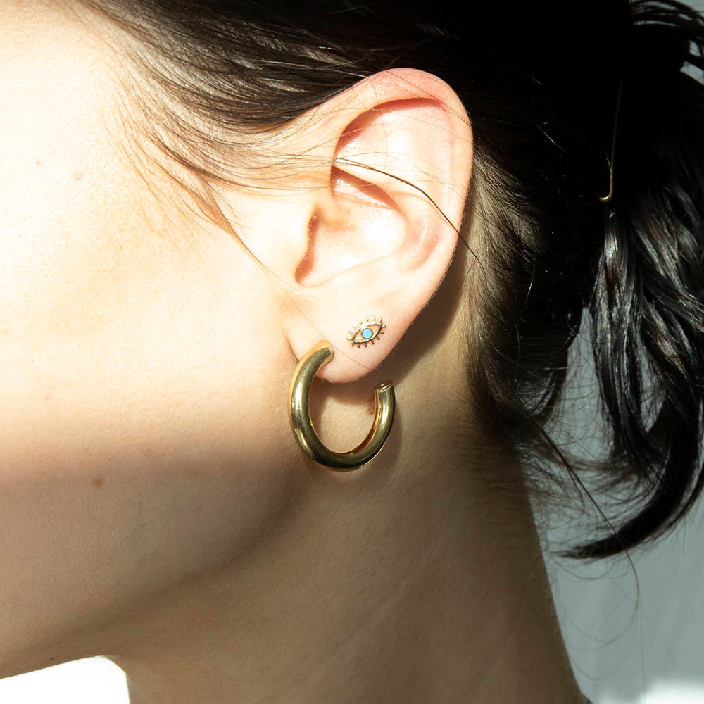 9ct Solid Gold stud earrings - seolgold