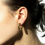 9ct Solid Gold  Hoops - seolgold