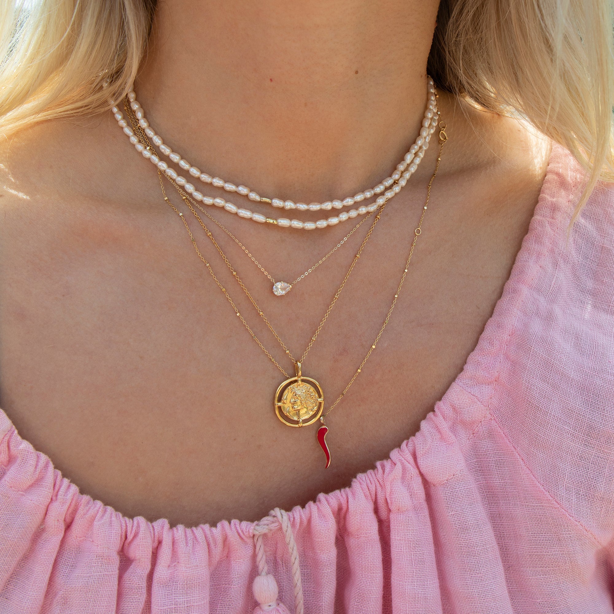 9ct necklace - seol gold