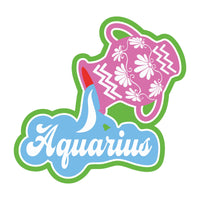 AQUARIUS_star_sign_sticker_ seolgold