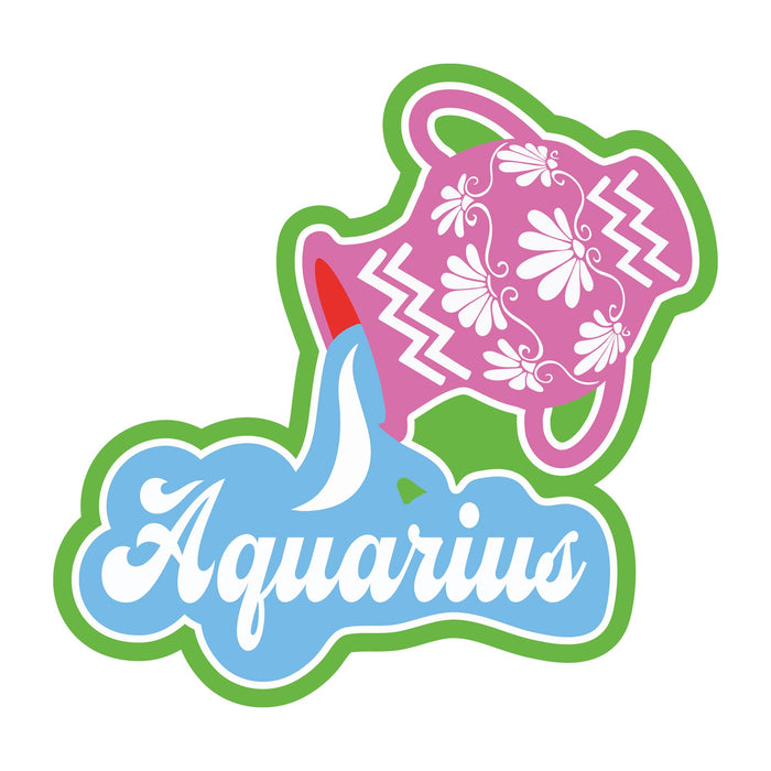 AQUARIUS_star_sign_sticker_ seolgold