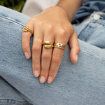 Twisted Knot Ring - seol-gold