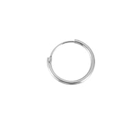 9ct white gold earring - seolgold